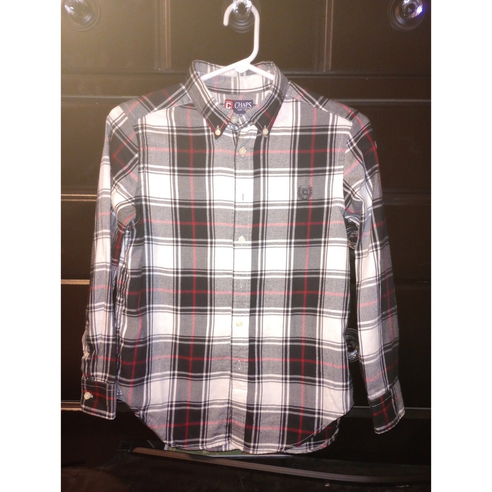 Chaps Long Sleeve‎ Button Down Boys